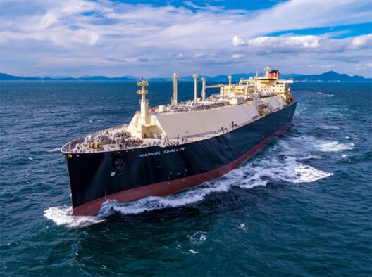 LNG tanker Marvel Swallow
